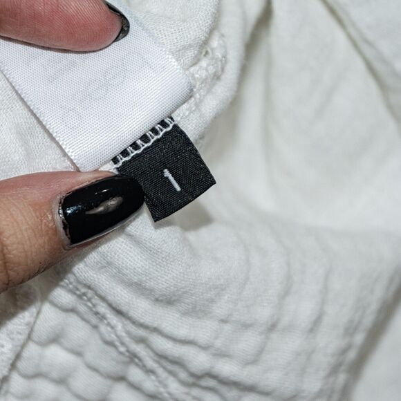 9SEED Double Gauze MARRAKESH Dashiki top White cotton size S - Picture 8 of 8